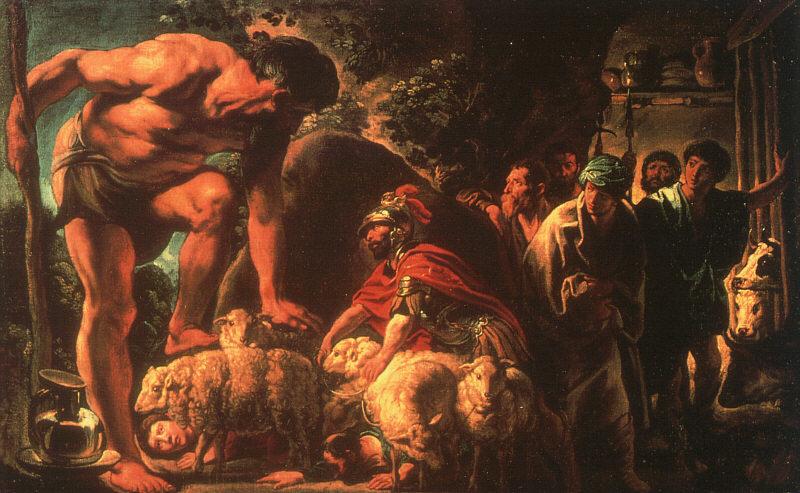 Jacob Jordaens Odysseus Sweden oil painting art